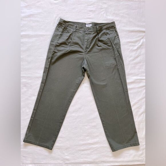 Dockers Olive Green Dress pants, men size 38x30 - Picture 1 of 5